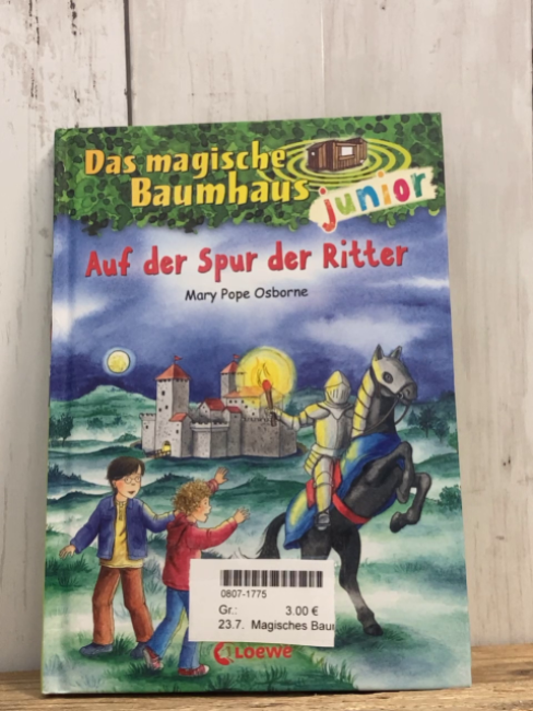 Magisches Baumhaus junior  Buch Auf der Spur der Ritter 