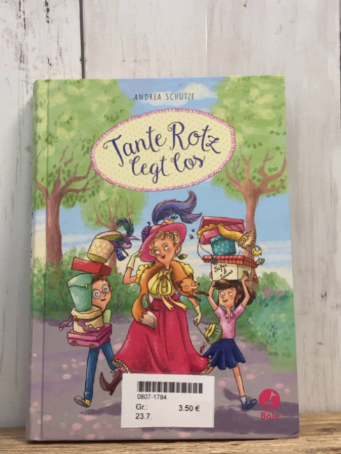   Buch Tante Rotz legt los 