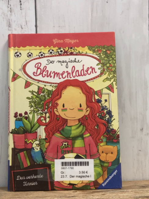 Der magische Blumenladen  Buch Das verhexte Turnier 