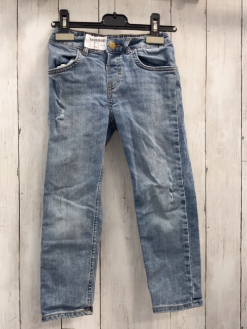 H&M  Hose  Gr. 110  blau Jeans  Bund verstellbar 