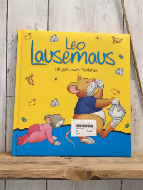  Buch Leo Lausemaus Lili geht aufs Töpfchen 