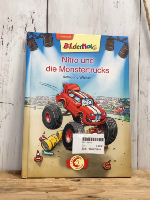 Bildermaus  Buch Nitro und die Monstertrucks 