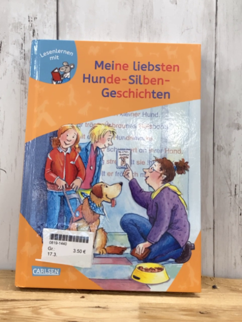   Buch Meine liebsen Hunde-Silben-Geschichten 