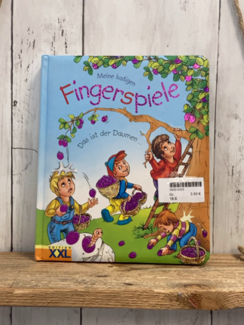  Pappbuch meine lustigen Fingerspiele
