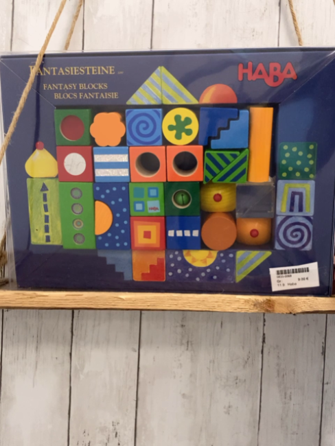 Haba  Holzspielzeug  Fantasie Blocksteine im Karton 