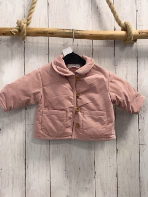 Mango Kordjacke Gr. 62  rosa