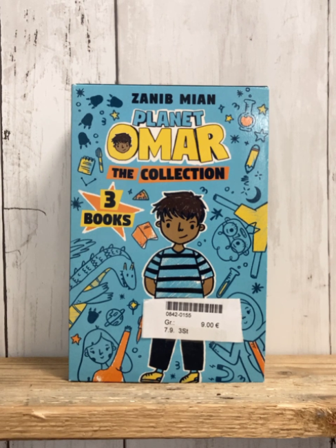 3 Taschenbüucher/ Schuber  Planet Omar The Collection 
