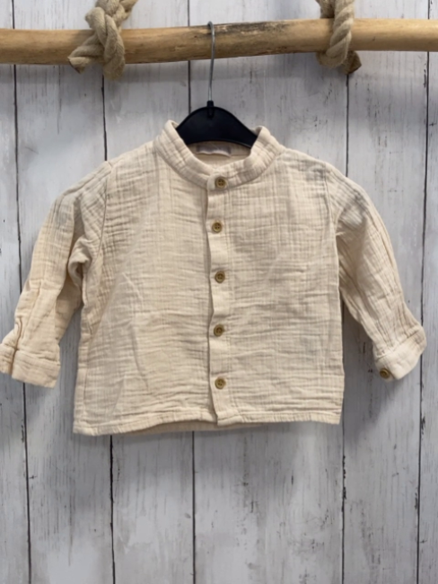 Casiope  Hemd  Gr. 74  beige Struktur 