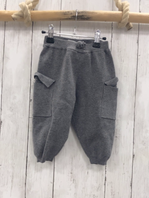 zara Jogginghose Gr. 86  grau Kordel