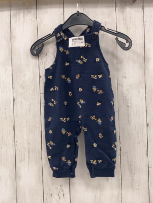  Latzhose Gr. 68  blau Donald Mickey 