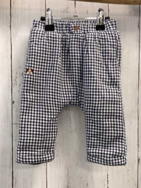 sergent Major Hose Gr. 68  blau weiß kariert gefüttert