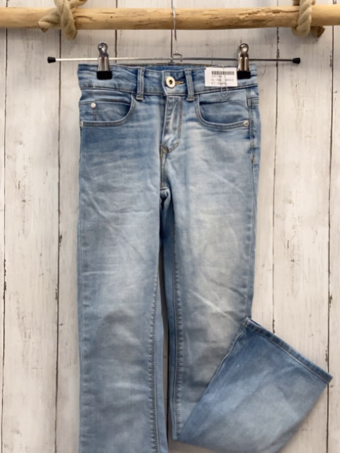 Vingino  Hose  Gr. 140  hellblau Jeans Bund verstellbar 