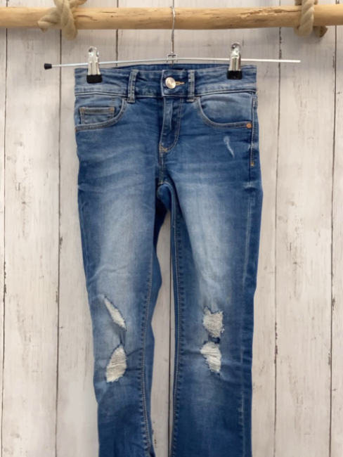 Raizzed  Hose  Gr. 134  blau Jeans Bund verstellbar 