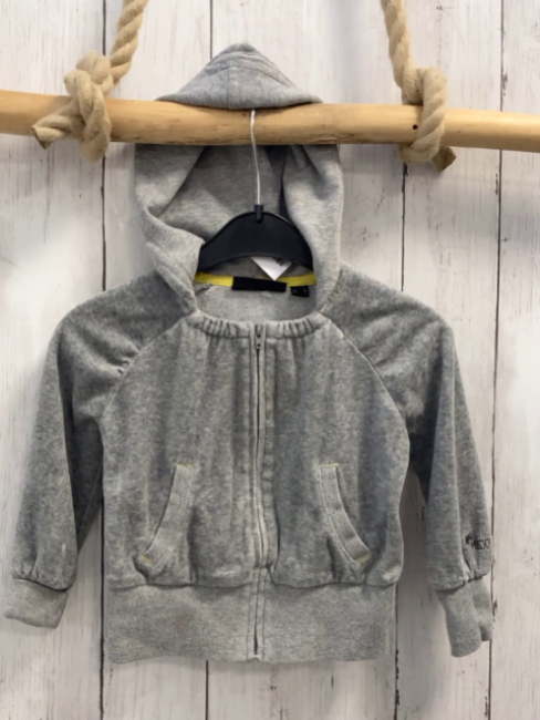 Mexx  Nickyjacke  Gr. 92  grau Kapuze 