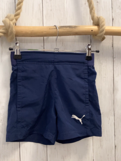 Puma  Sportshorts  Gr. 116  blau weißer Puma 