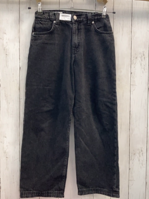 Zara  Hose  Gr. 140  dunkelgrau Jeans Bund verstellbar 