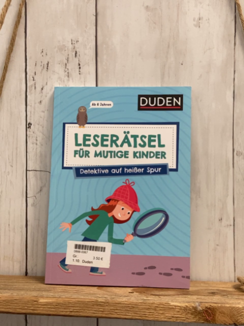 Duden  Kreativheft  Leserätsel für mutige Kinder 