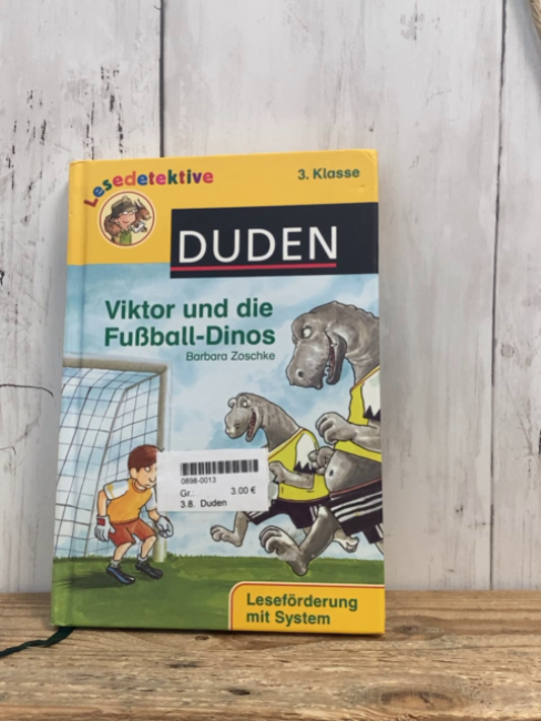 Duden  Buch Viktor und die Fußball-Dinos 
