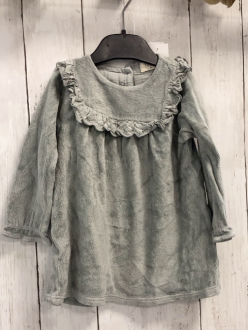   Kleid  Gr. 74  grau Nicky Rüschen 