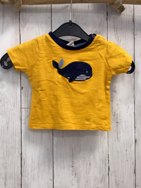 Alana  T-Shirt  Gr. 62  mais blauer Bund Wal