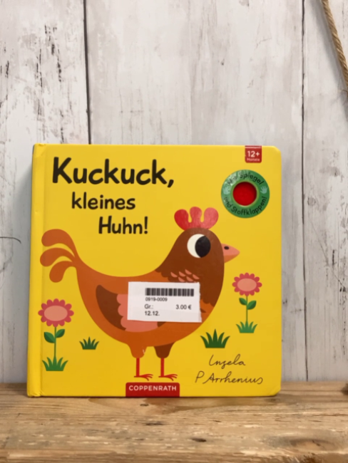   Pappbuch Kuckuck, kleines Huhn 