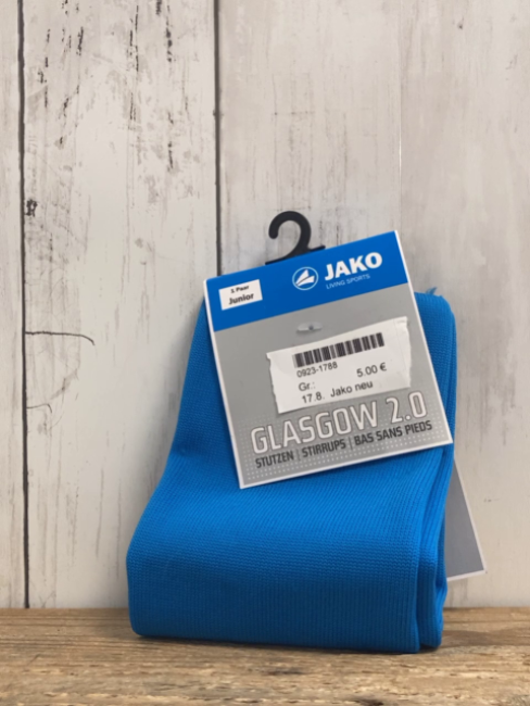Jako neu Fußballstulpen blau 