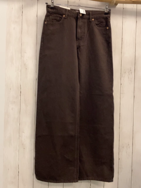 neu H&M  Hose  Gr. 34  braun Wide Regular Waist 