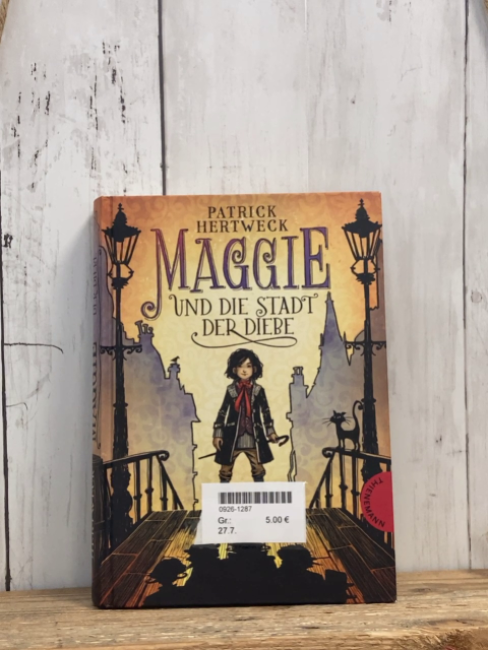   Buch Maggie und die Stadt der Diebe 