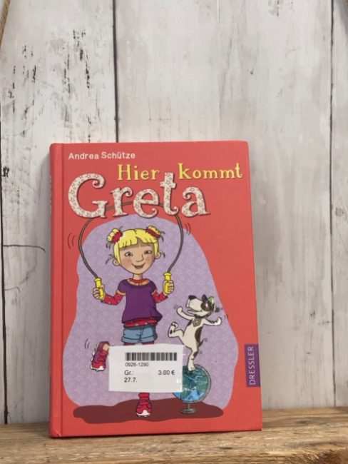   Buch Hier kommt Greta 