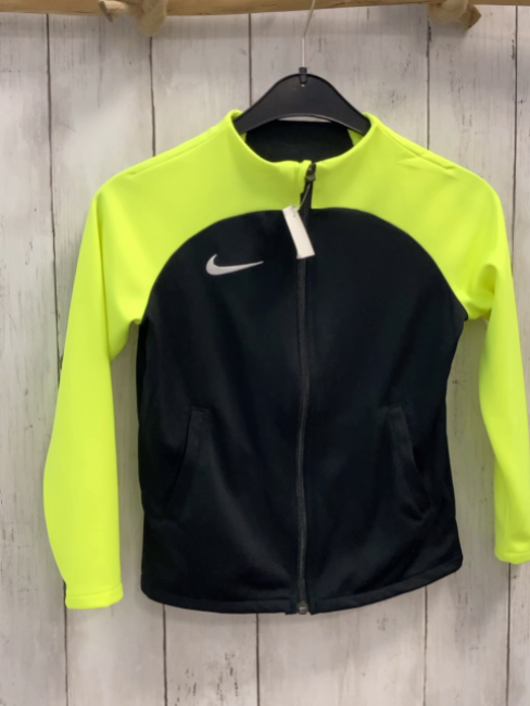 Nike  Joggingjacke  Gr. 110  schwarz gelb 