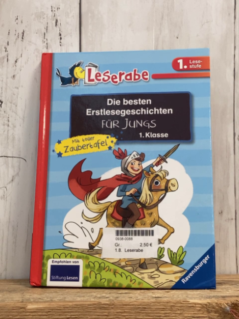 Leserabe  Buch Die besten Erstlesegeschichten für Jungs  