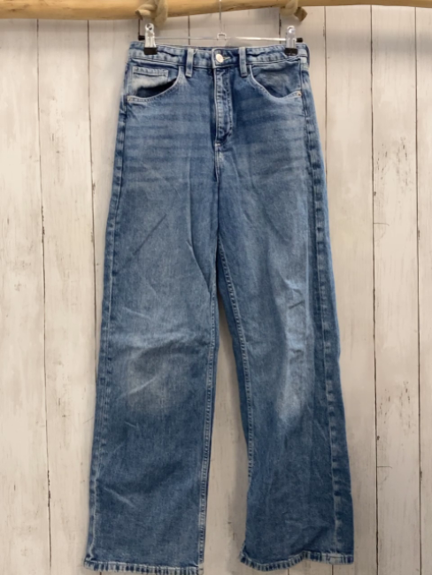 H&M  Hose  Gr. 152  blau Jeans  Bund verstellbar 