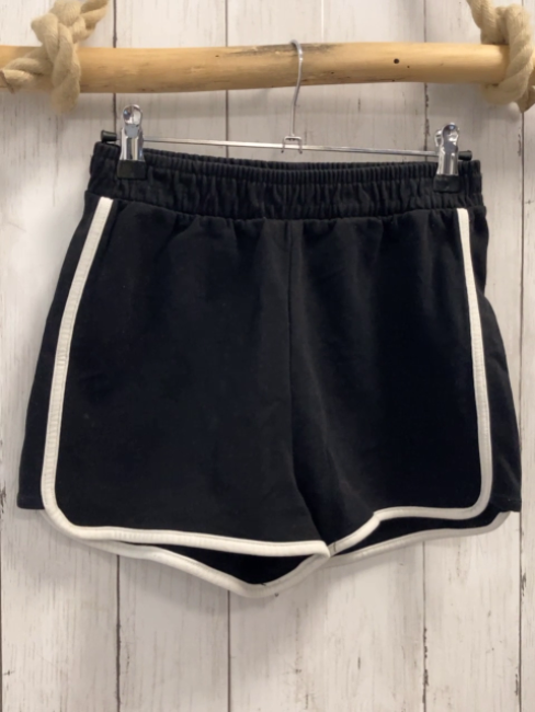 H&M  Shorts  Gr. 164  schwarz weißer Bund 