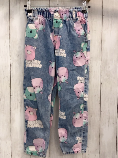 H&M  Hose  Gr. 116  blau Jeans Squish mallows 