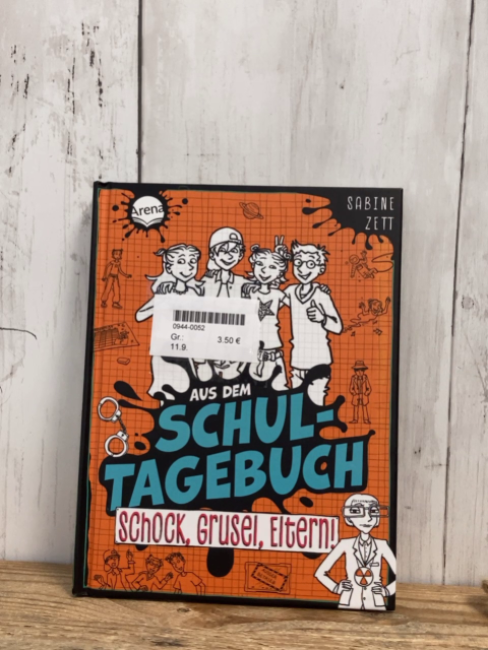  Buch Aus dem Schultagebuch Schock, Grusel Eltern 