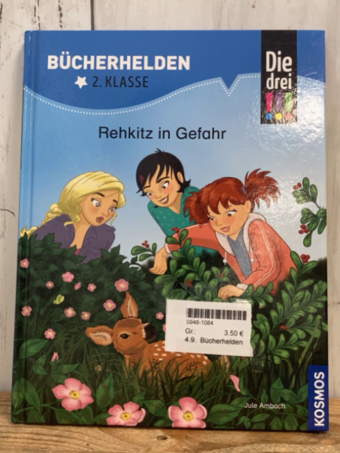 Bücherhelden  Buch Rehkitz in Gefahr 