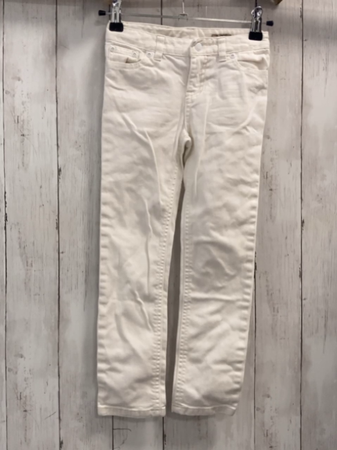 Ralph Lauren  Hose  Gr. 116  weiß Jeans Bund verstellbar 