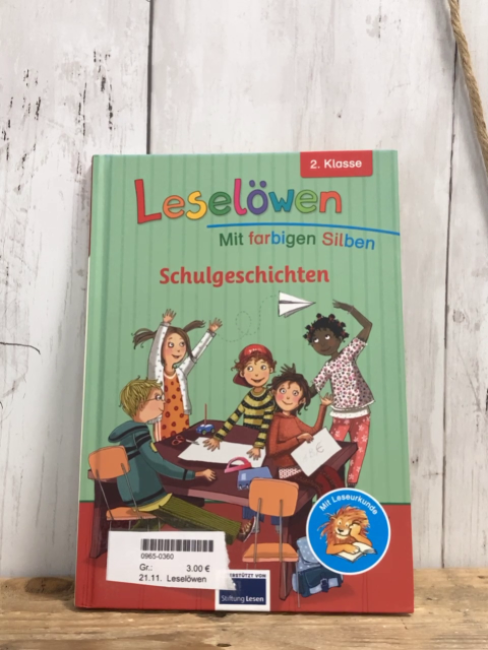 Leselöwen  Buch Schulgeschichten 