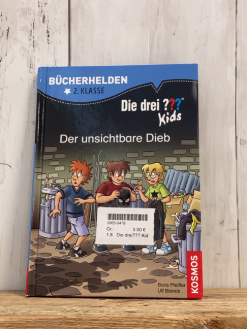 Die drei??? Kids  Buch Der unsichtbare Dieb 