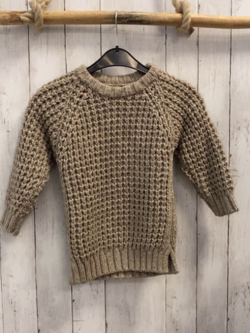 Zara  Pullover  Gr. 116  beige Strick 
