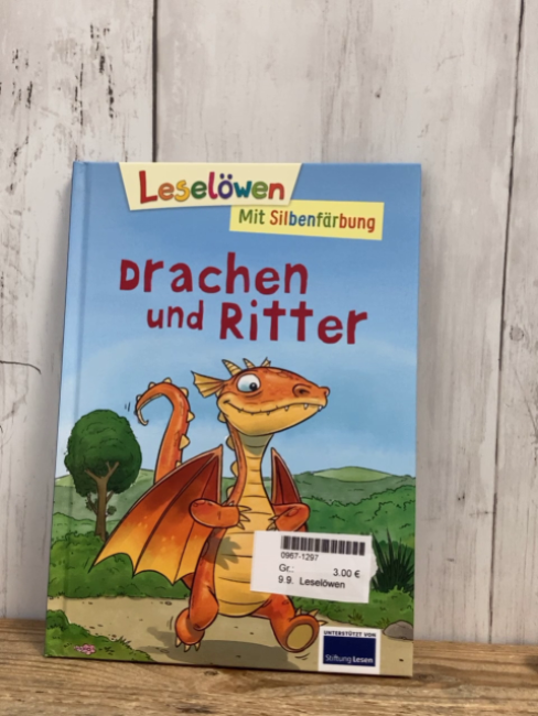 Leselöwen  Buch Drachen und Ritter 