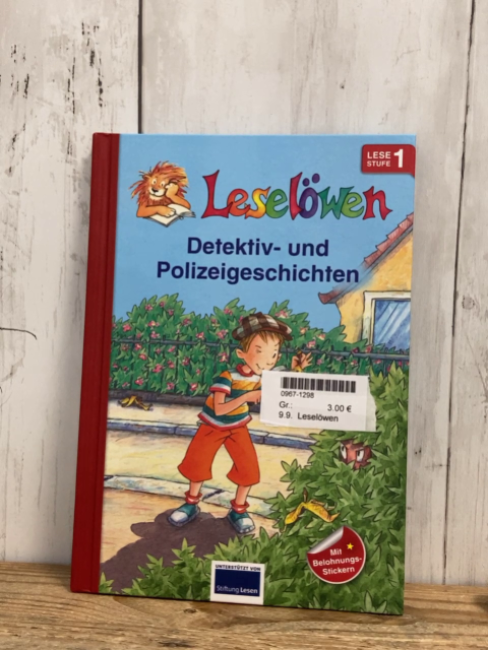 Leselöwen  Buch Detektiv- und Polizeigeschichten 
