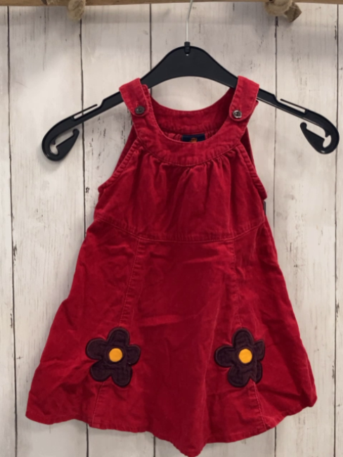 Jako-o  Kleid  Gr. 80  rot Kord aubergine Kord 