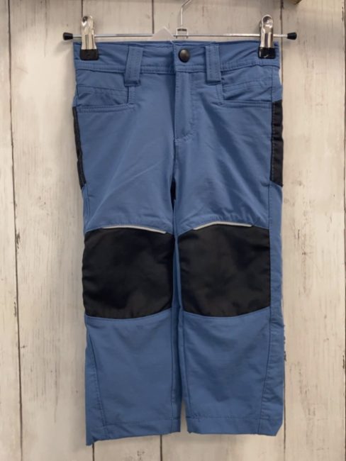   Funktionshose  Gr. 86  hellblau  dunkelgraue Knie + Po-Bereich Bund verstellbar 