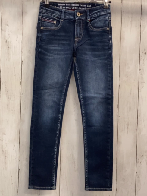 Vingino  Hose  Gr. 140  blau jeans Bund verstellbar