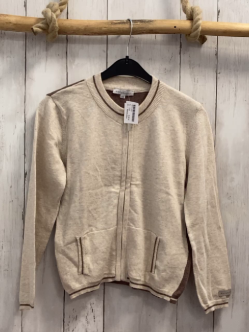Bellybutton  Strickjacke  Gr. 122  beige braun 