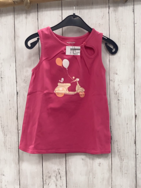 Vertbaudet  Top  Gr. 122  pink Mofa mit Luftballons 