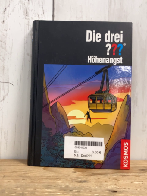 Drei???  Buch Höhenangst 