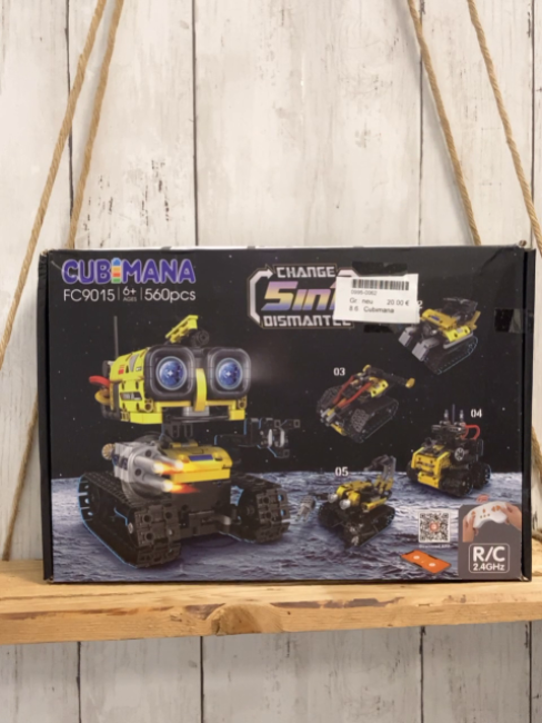 Cubimana  Kreativspielzeug  5 in 1 No FC 9015 Technik Roboter 