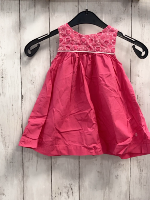 Obaibi Kleid  Gr. 74  pink weiße Kringel 